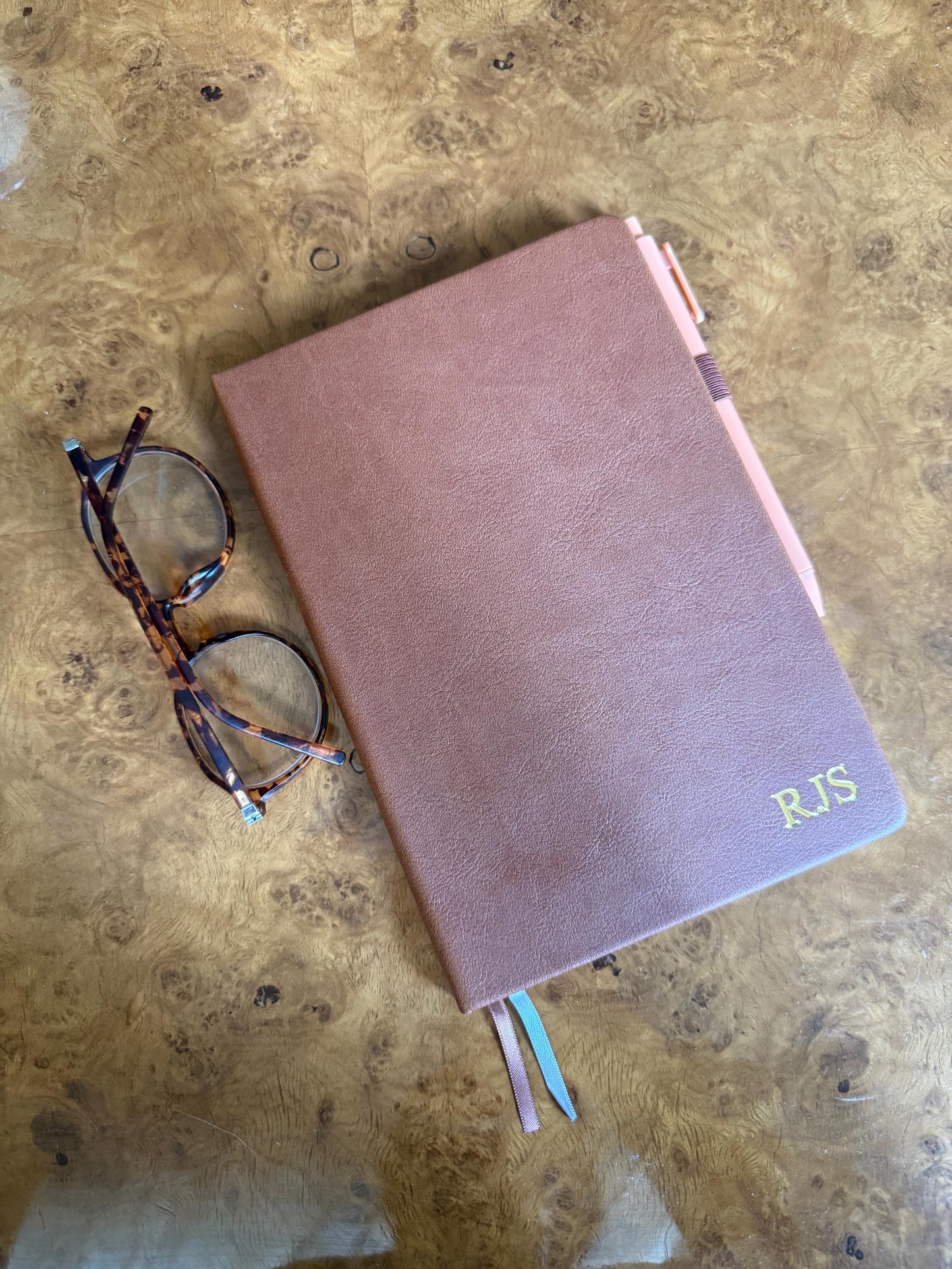 Office Hours | Personalized Leather Notebook