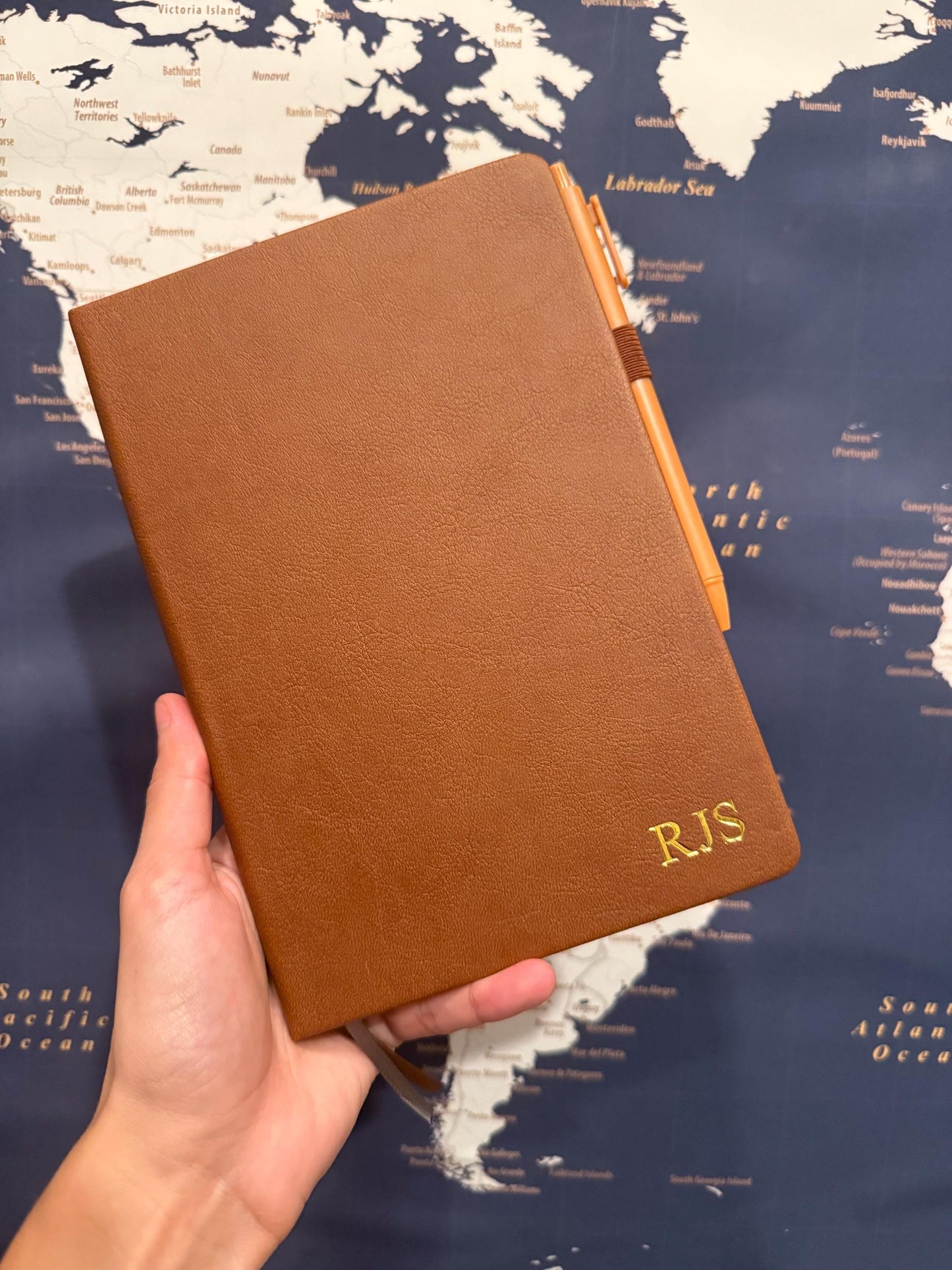 Office Hours | Personalized Leather Notebook