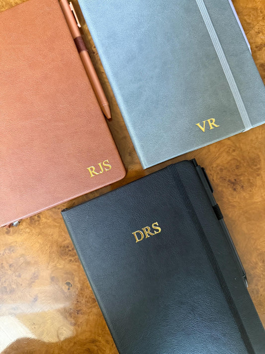 Office Hours | Personalized Leather Notebook