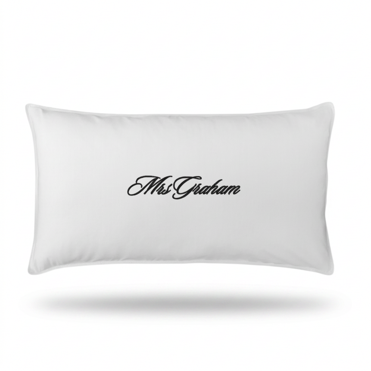 Custom Embroidered Pillow Case | King Size