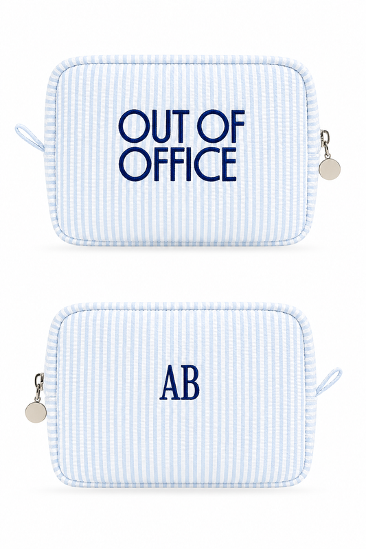 Out Of Office | Custom Cosmetic & Toiletry Pouch
