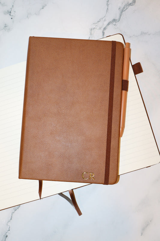 Office Hours | Personalized Leather Notebook