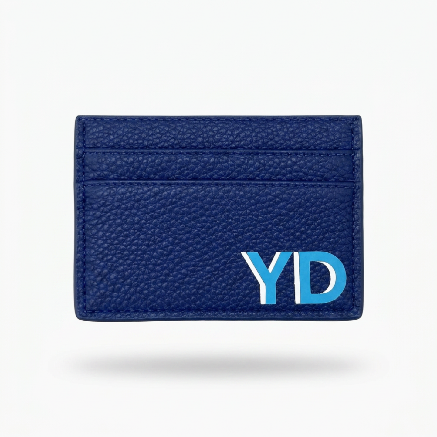 The Pocket Pop | Monogrammed Leather Cardholder