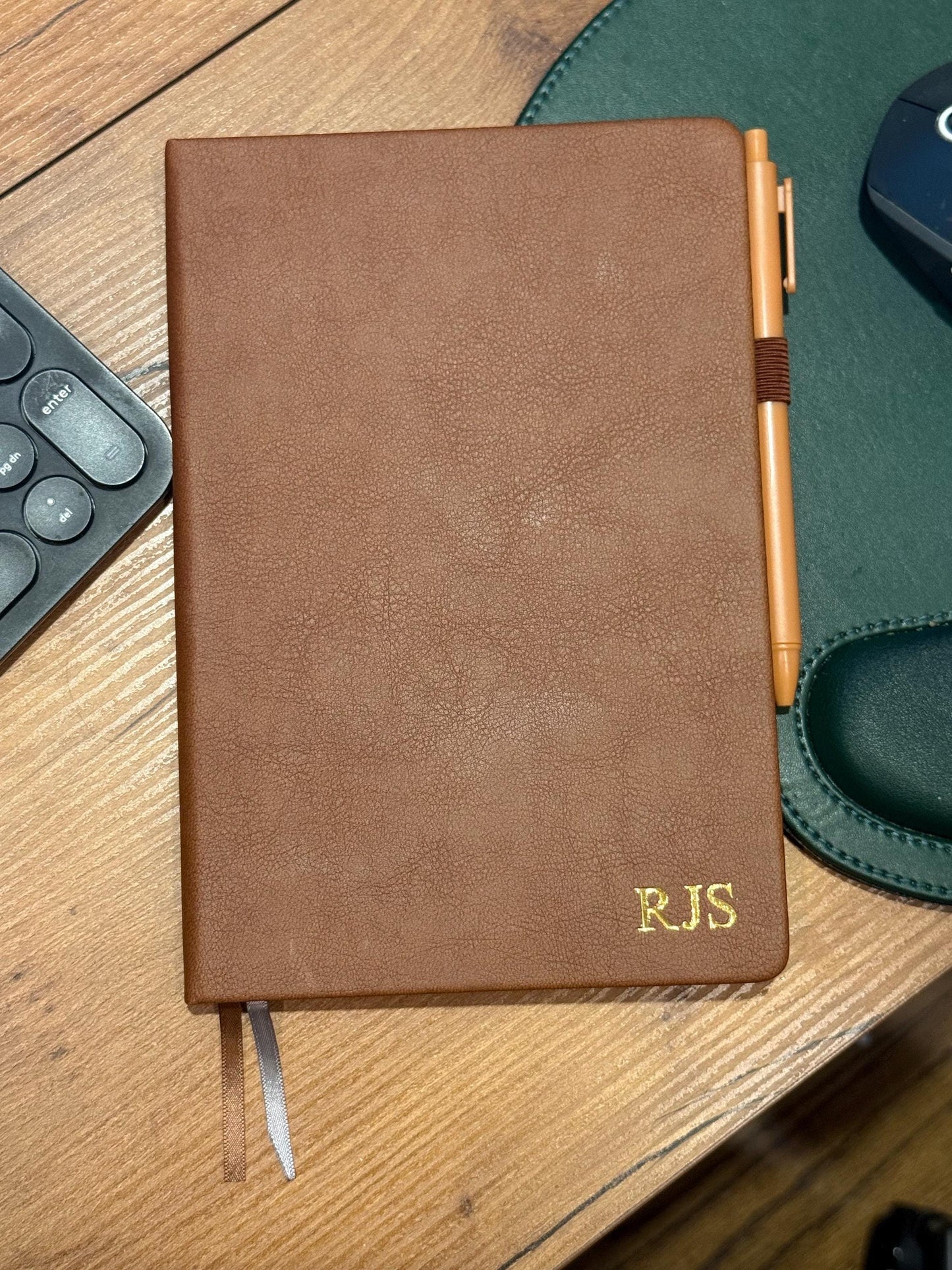 Office Hours | Personalized Leather Notebook
