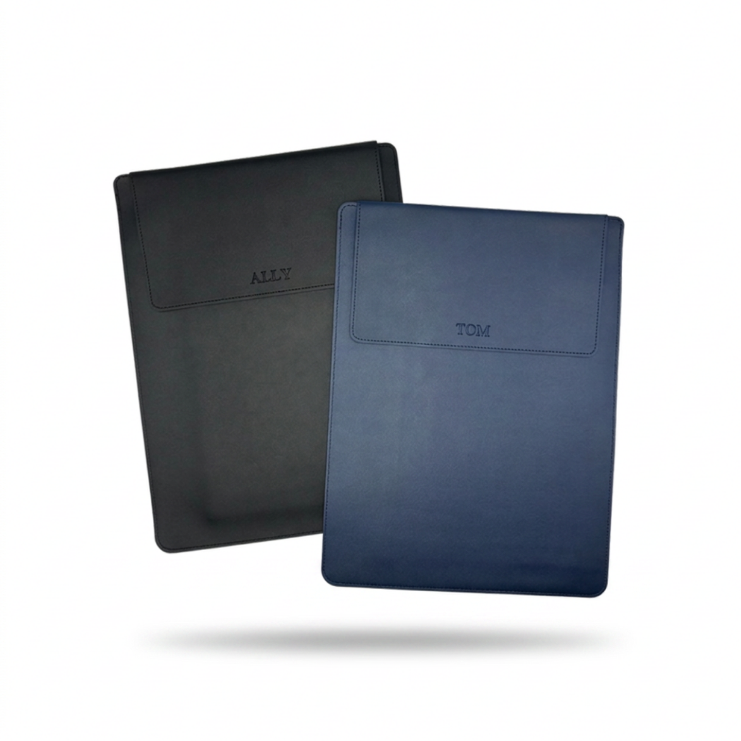 The Nomad Work Set | Personalized Vegan Leather Laptop Sleeve 14"/15"